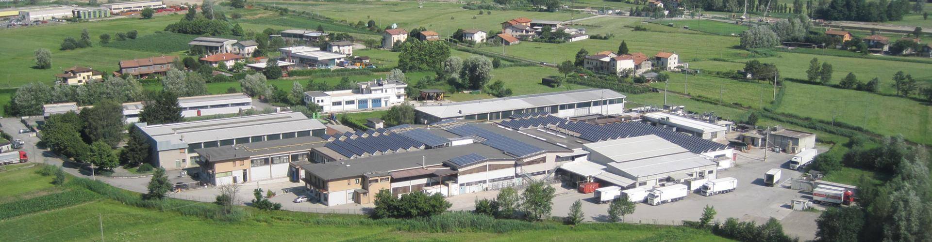 Panoramica del Salumificio Menatti in Valtellina