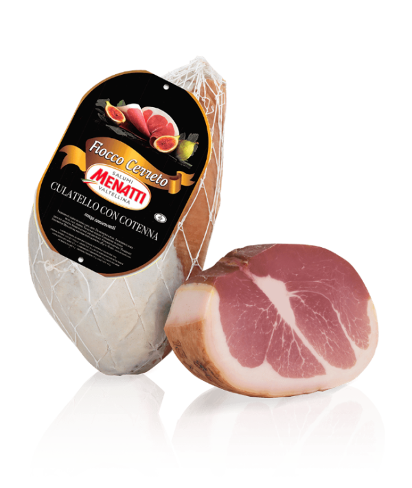 Prosciutto Crudo Fiocco Cerreto Salumificio Menatti