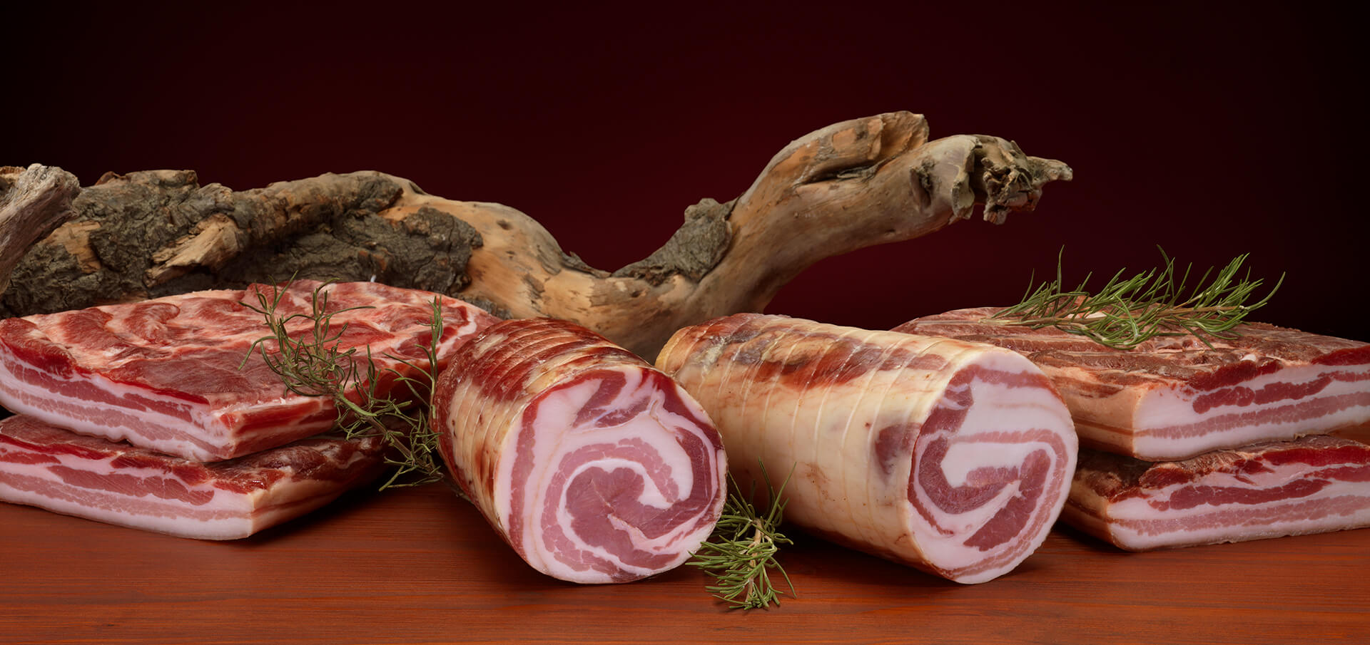 Pancetta stagionata Menatti