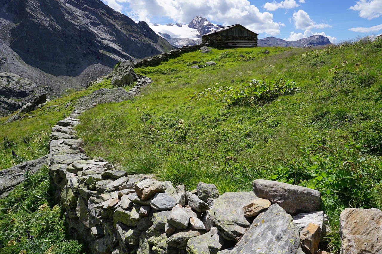 Baita in Valtellina, luogo di origine della Bresaola IGP