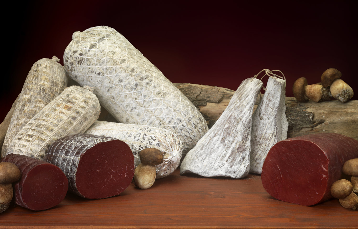 Ingredienti per insalata: la Bresaola della Valtellina IGP