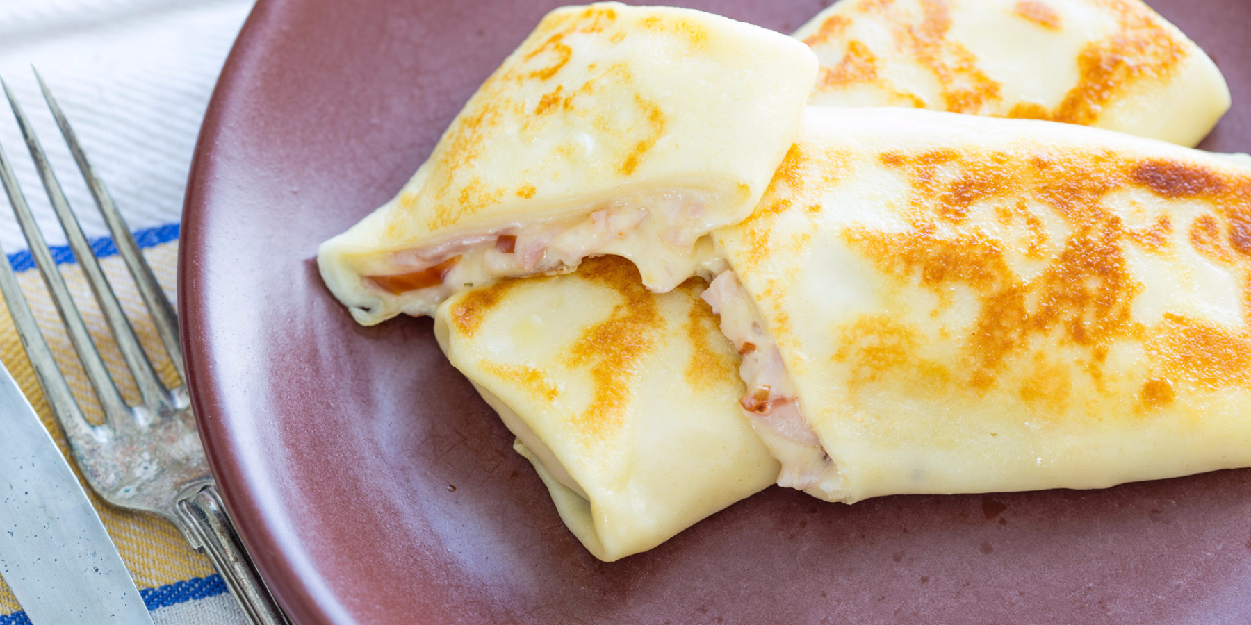 Crepes al Prosciutto Crudo