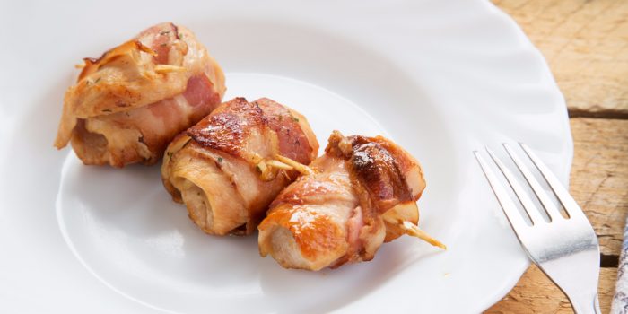 Involtini di pollo con pancetta: ricetta