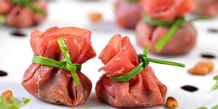 Lollipop di Bresaola della Valtellina IGP: ricetta