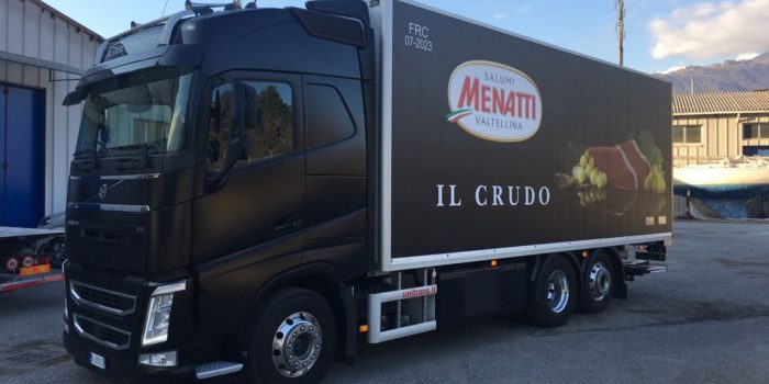 Un nuovo camion dedicato al Prosciutto Crudo - salumificio Menatti