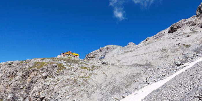 Escursione al rifugio V Alpini in Val Zebrù