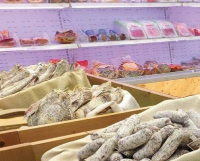 Spaccio vendita di salumi a Piantedo in Valtellina