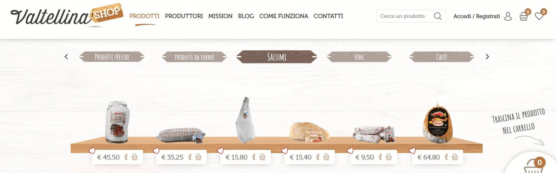 I Salumi Menatti su Valtellina Shop: vendita online eccellenze valtellinesi