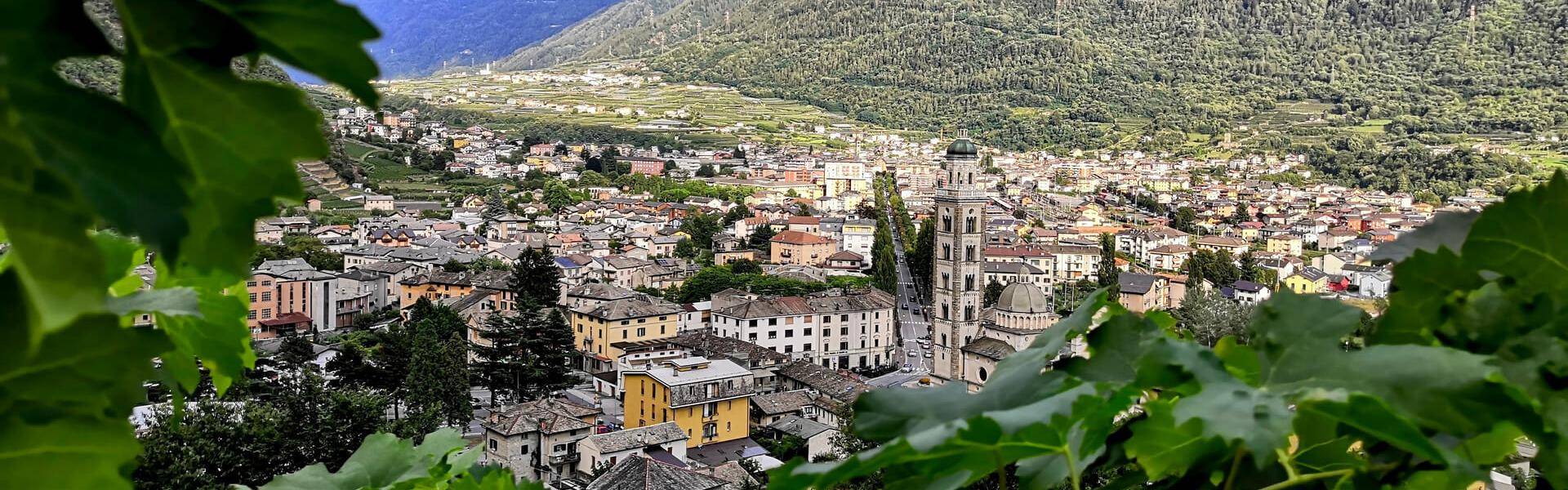 Da Tirano a Grosotto sul Sentiero Valtellina con Speck Menatti