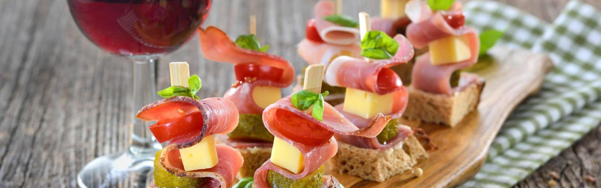 Spiedini di Prosciutto Crudo Stagionato