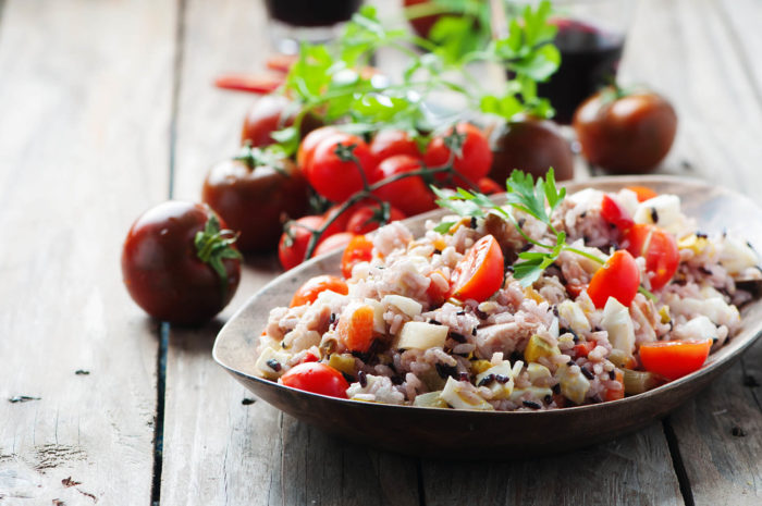 Insalata di riso con Bresaola della Valtellina IGP Menatti alla julienne