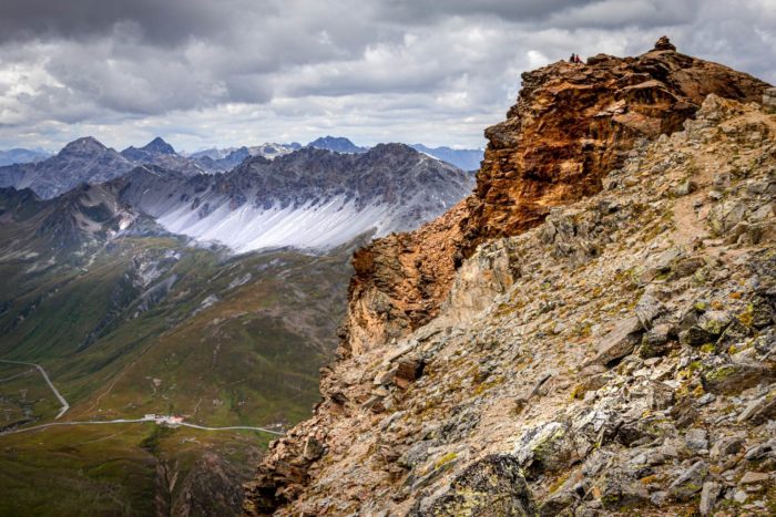 Itinerario passo Stelvio-monte Scorluzzo in Valtellina