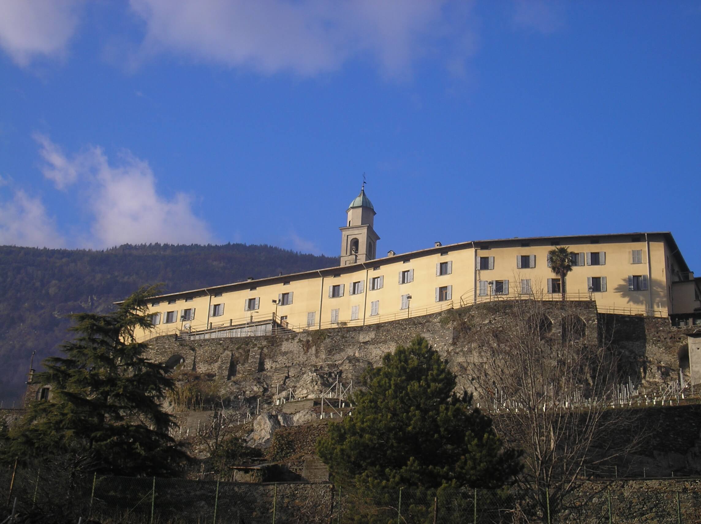 passeggiata da Sondrio a Triangia attraverso i terrazzamenti valtellinesi