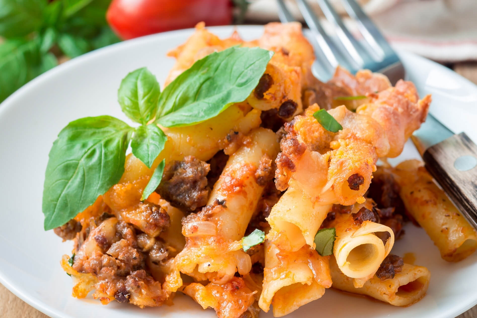 ricetta pasta al forno con salame piccante Ventricina Menatti