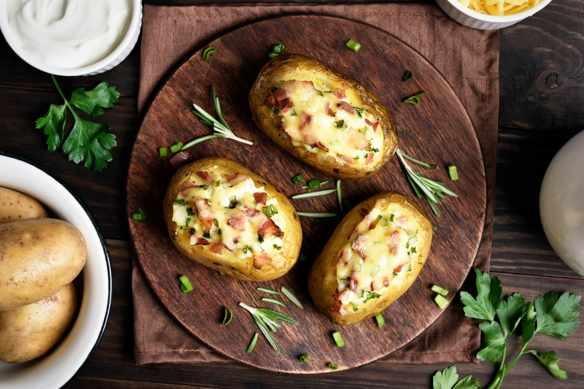 patate ripiene alla bresaola della valtellina - ricetta