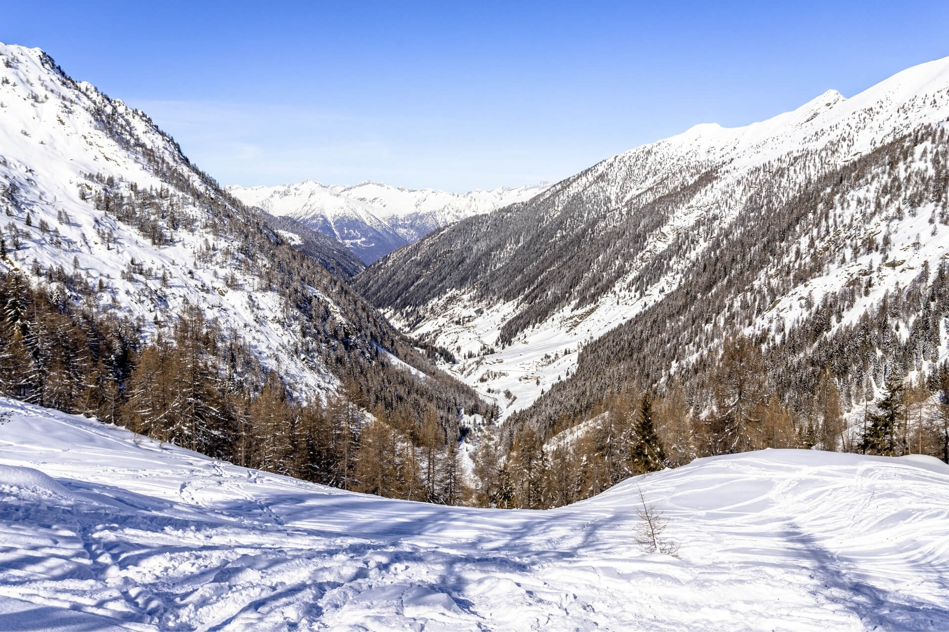 val lunga e val corta in Val Tartano (Valtellina): percorso per ciaspole