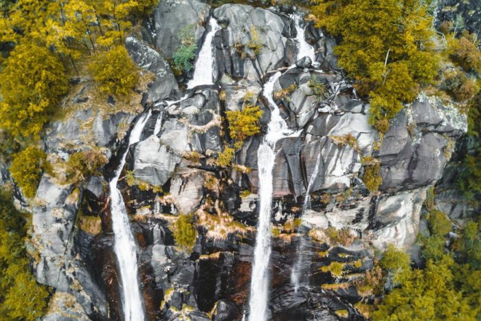 cascate dell'acquafraggia in Valchiavenna