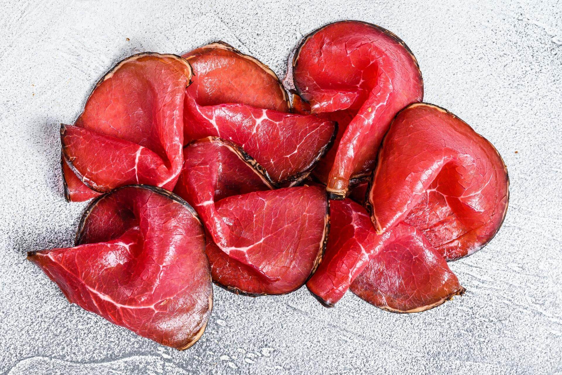 bresaola per pranzo natalizio