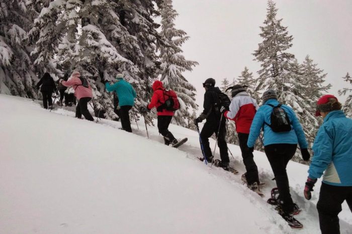 percorso ciaspole in provincia di Sondrio