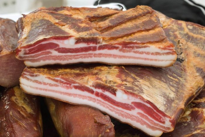 pancetta tesa italiana