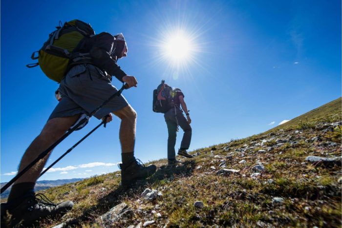 escursione in montagna in valtellina