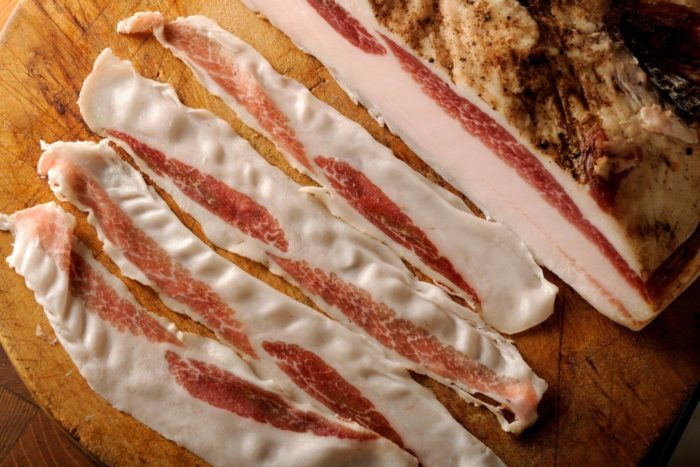 origine e storia della pancetta