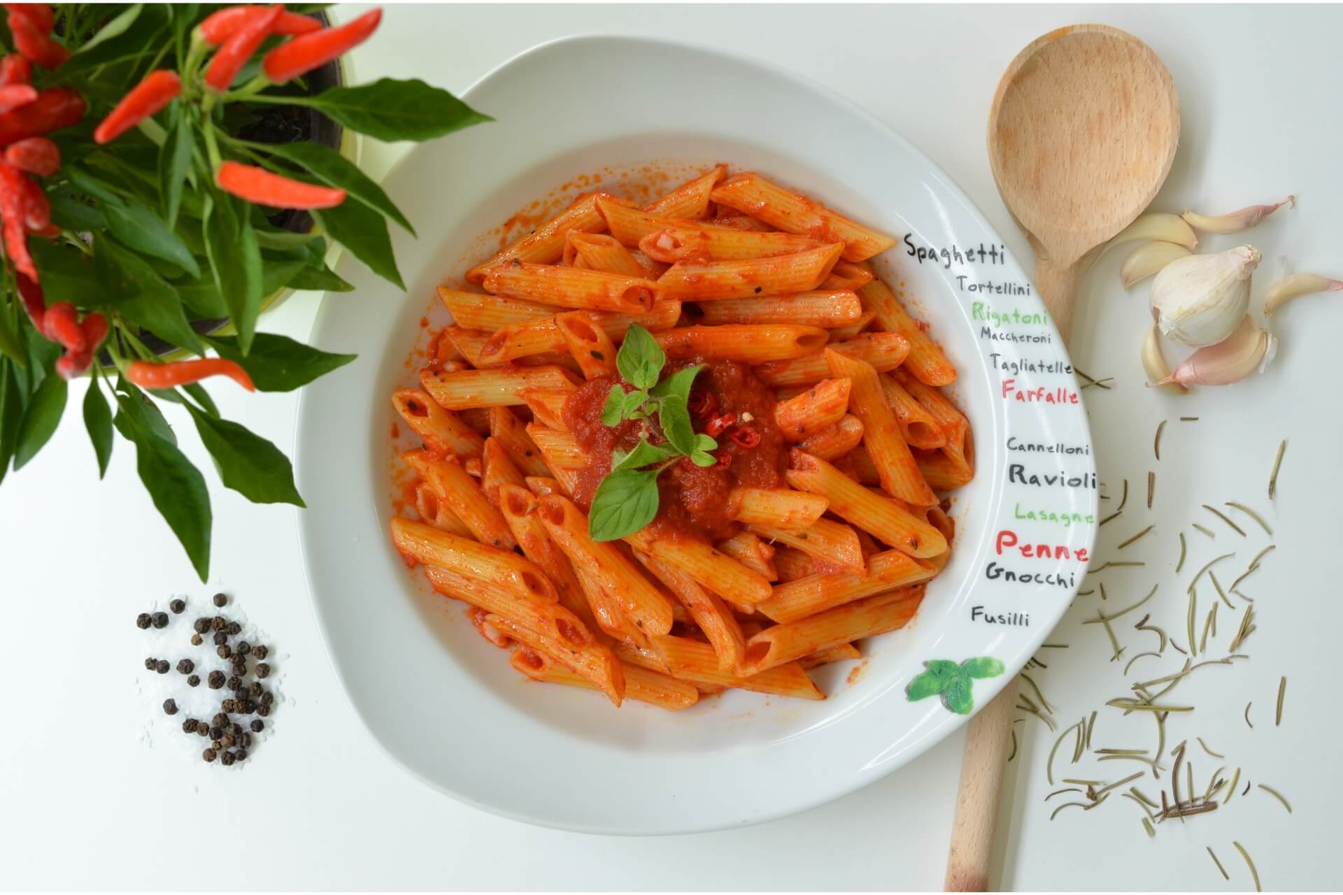 ricetta pasta all'arrabbiata con ventricina piccante