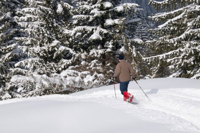 ciaspolata in svizzera