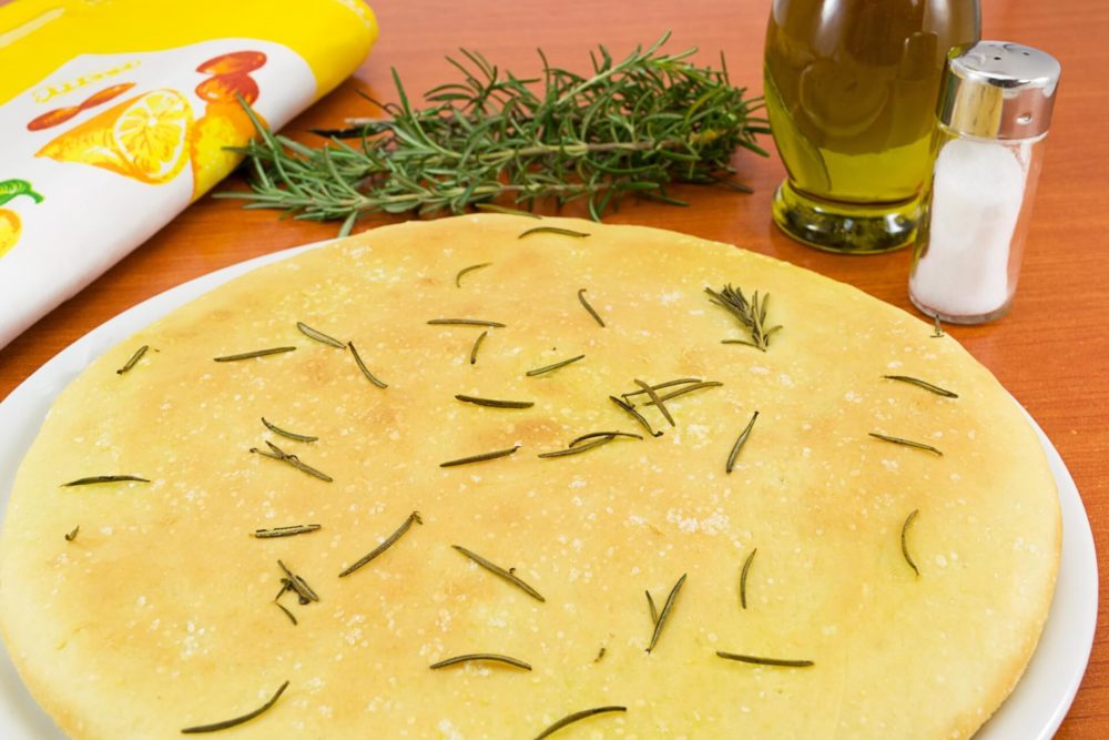 Focaccia di patate con Prosciutto Cotto Menatti Menatti