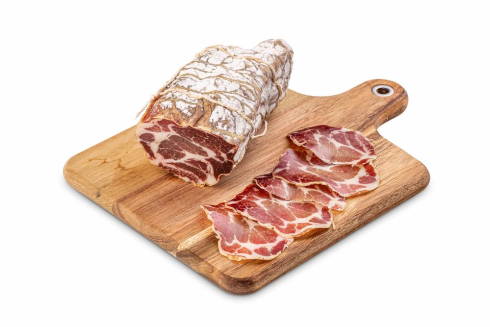 Il Capocollo, salume noto anche come Coppa Menatti