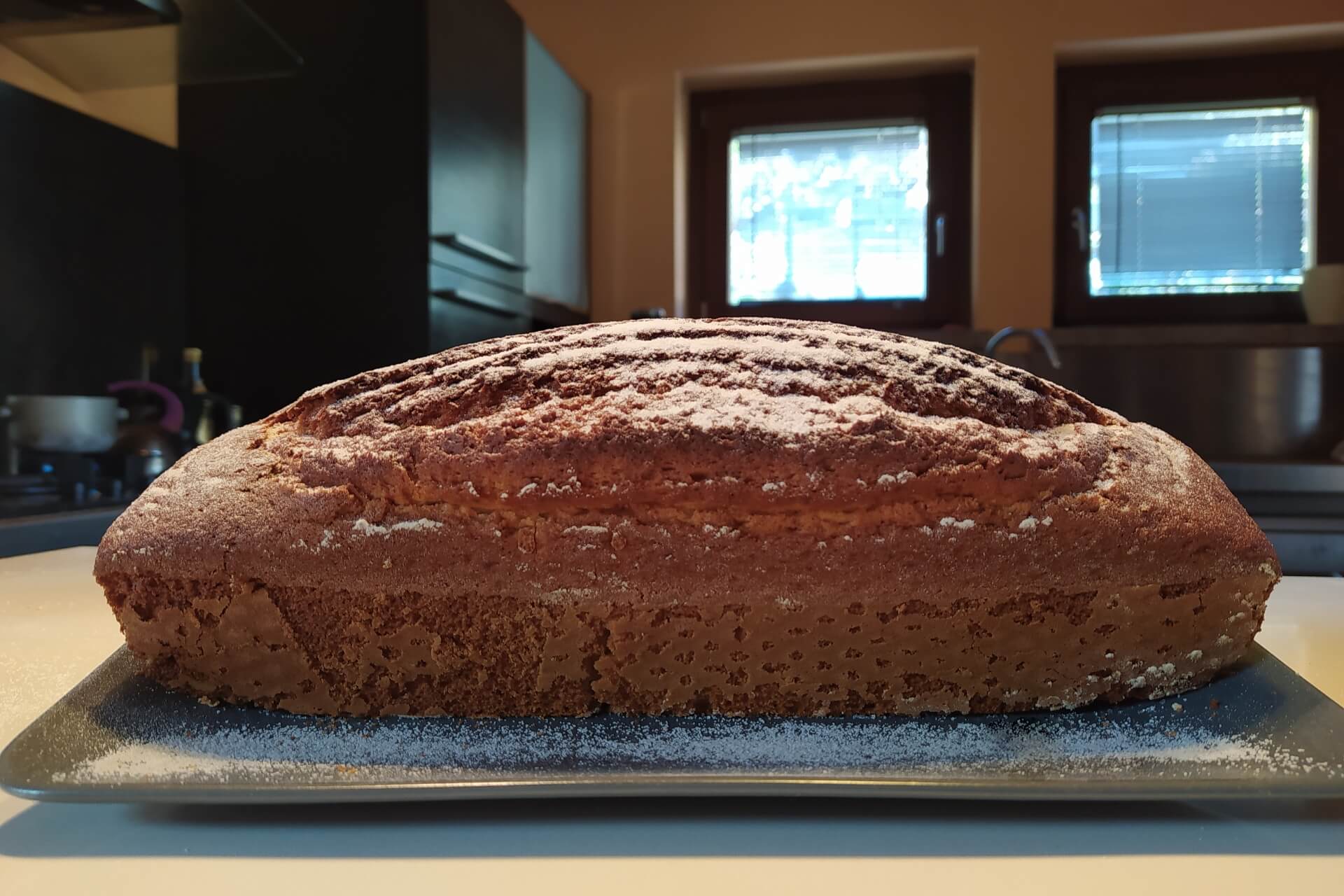 ricetta del plumcake salato con prosciutto crudo e fichi fatto in casa