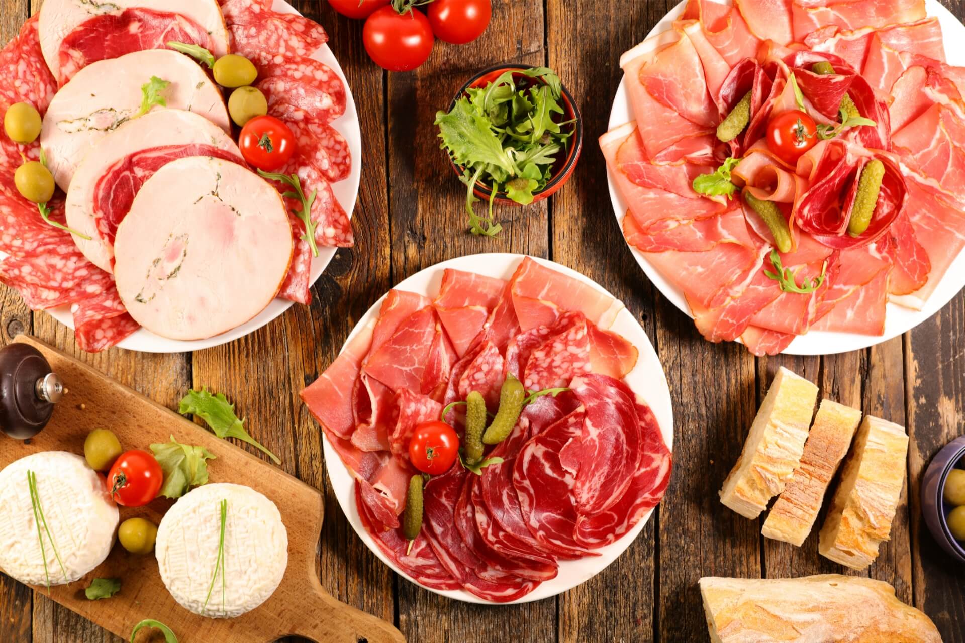 contenuto proteico di salumi e affettati