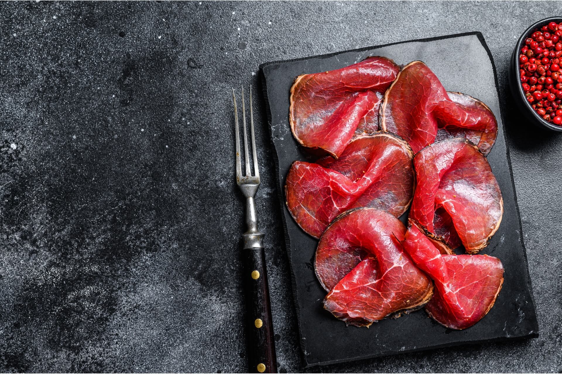 bresaola per non ingrassare: dieta salutare cono salumi