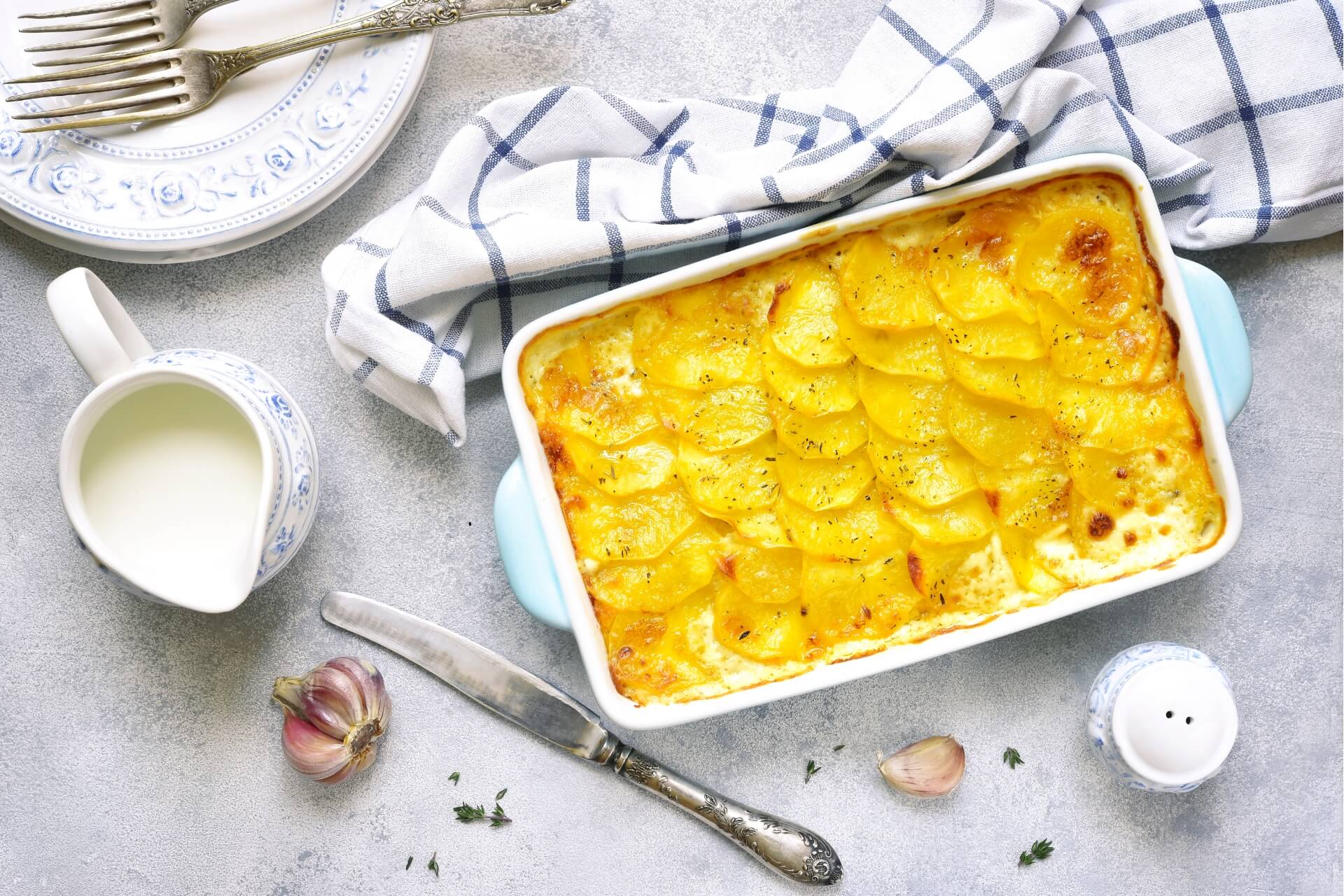 ricetta del tortino di patate al forno con ripieno di mortadella