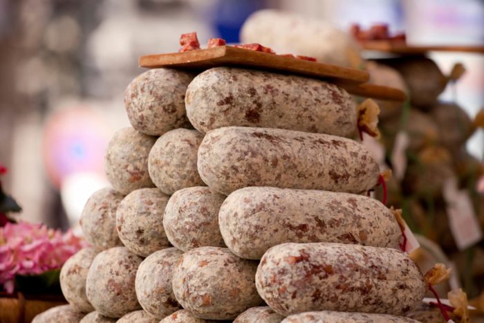 vendita di salame nei supermercati e grande distribuzione: consumi e volumi