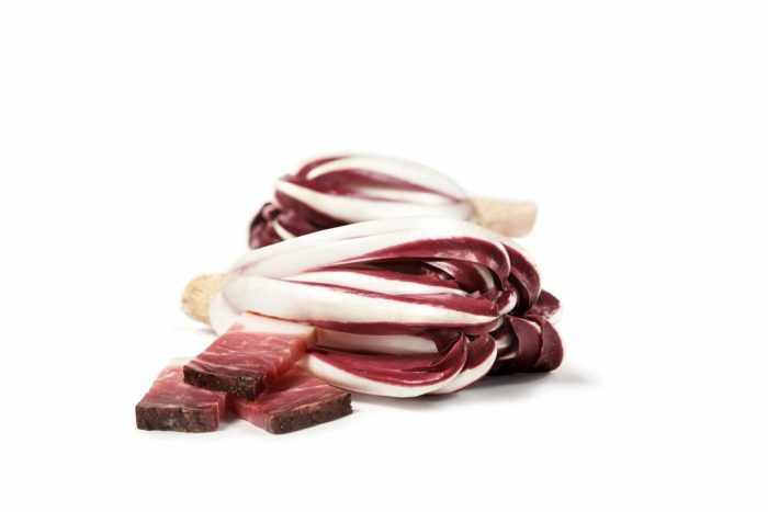 ricetta con speck e radicchio