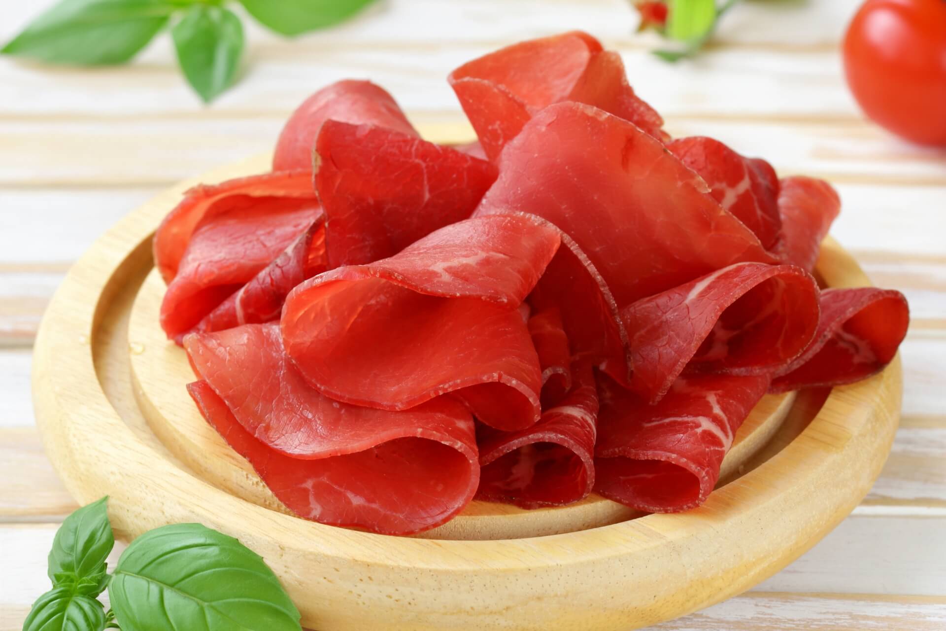 bresaola della valtellina igp a fette
