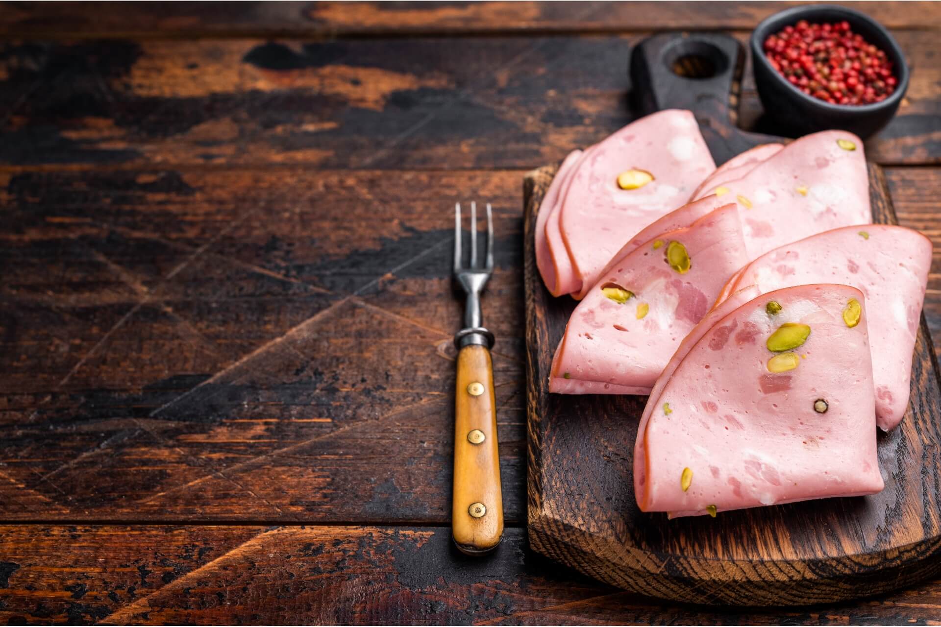 ricette con la mortadella con pistacchi