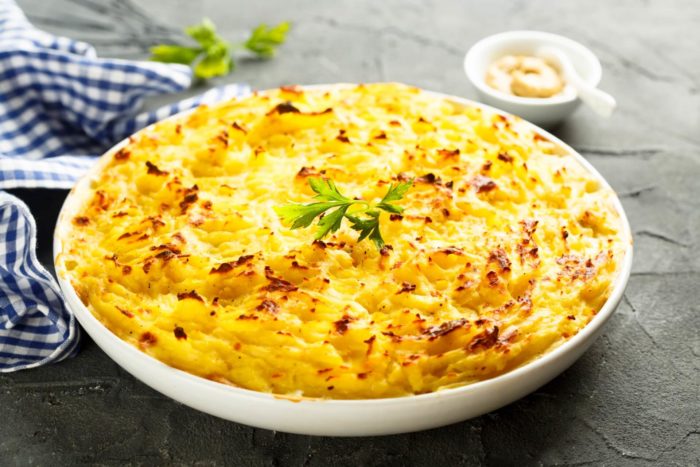 ricetta con patate, verza e speck: sformato al forno