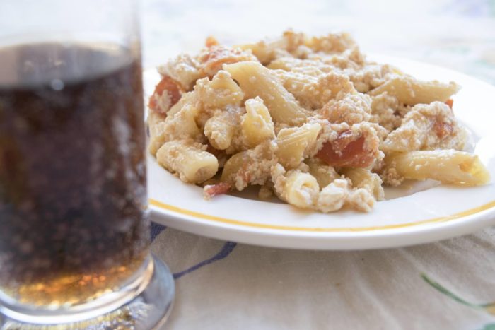 ricetta di pasta alla ricotta con la coppa stagionata o capocollo